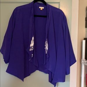 leifsdottir beaded silk kimono